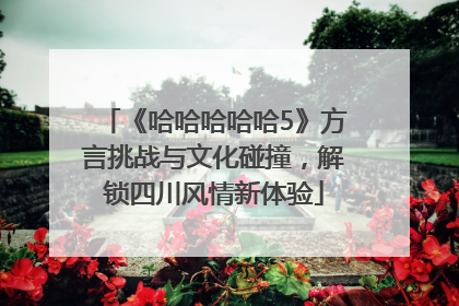 《哈哈哈哈哈5》方言挑战与文化碰撞，解锁四川风情新体验