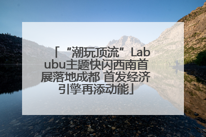 “潮玩顶流”Labubu主题快闪西南首展落地成都 首发经济引擎再添动能