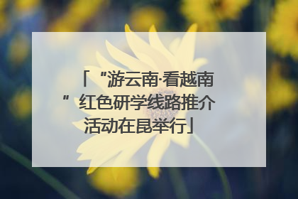“游云南·看越南”红色研学线路推介活动在昆举行