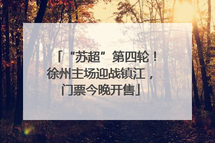 “苏超”第四轮！徐州主场迎战镇江，门票今晚开售