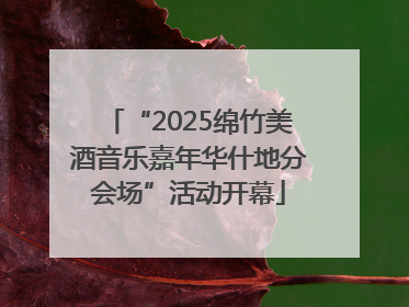 “2025绵竹美酒音乐嘉年华什地分会场”活动开幕