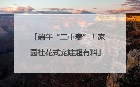 端午“三重奏”！家园社花式宠娃超有料