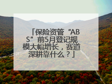 保险资管“ABS”前5月登记规模大幅增长，赛道深耕靠什么？