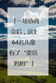 一场协商会后，这164名儿童有了“委员妈妈”