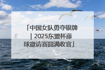 中国女队勇夺银牌｜2025东盟杯藤球邀请赛圆满收官