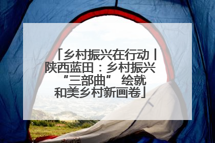 乡村振兴在行动丨陕西蓝田：乡村振兴 “三部曲” 绘就和美乡村新画卷