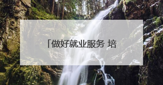 做好就业服务 培养实用技能——广西促就业一线见闻