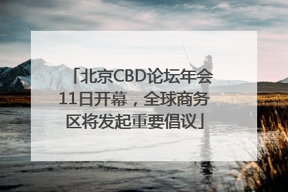 北京CBD论坛年会11日开幕，全球商务区将发起重要倡议