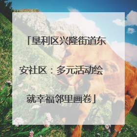 垦利区兴隆街道东安社区：多元活动绘就幸福邻里画卷