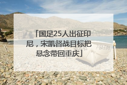 国足25人出征印尼，宋凯督战目标把悬念带回重庆