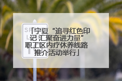 宁夏“追寻红色印记 汇聚奋进力量”职工区内疗休养线路推介活动举行