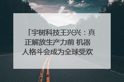 宇树科技王兴兴：真正解放生产力前 机器人格斗会成为全球受欢迎的赛事｜科技观察