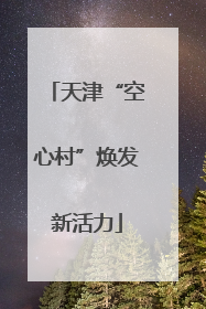 天津“空心村”焕发新活力