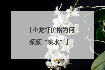 小龙虾价格为何频频“跳水”