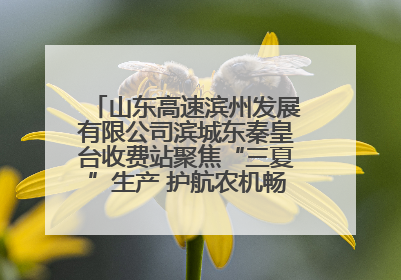 山东高速滨州发展有限公司滨城东秦皇台收费站聚焦“三夏”生产 护航农机畅行“丰收路”