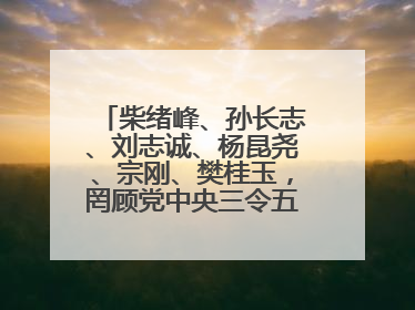 柴绪峰、孙长志、刘志诚、杨昆尧、宗刚、樊桂玉，罔顾党中央三令五申，不知敬畏、我行我素、肆意妄为！