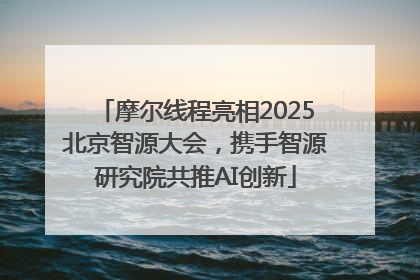 摩尔线程亮相2025北京智源大会，携手智源研究院共推AI创新