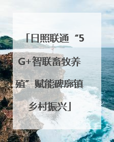 日照联通“5G+智联畜牧养殖”赋能碑廓镇乡村振兴