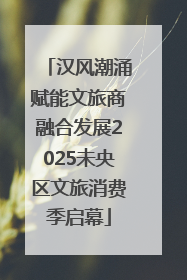 汉风潮涌赋能文旅商融合发展2025未央区文旅消费季启幕
