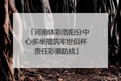 河南体彩洛阳分中心多举措筑牢世俱杯责任彩票防线
