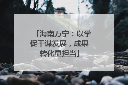 海南万宁：以学促干谋发展，成果转化显担当