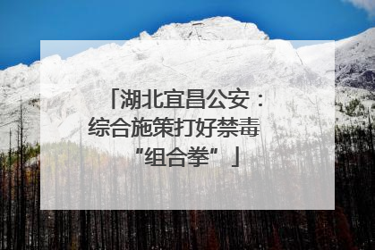 湖北宜昌公安：综合施策打好禁毒“组合拳”