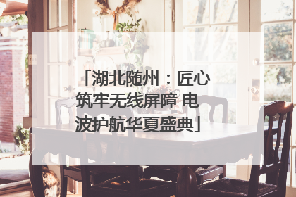湖北随州：匠心筑牢无线屏障 电波护航华夏盛典