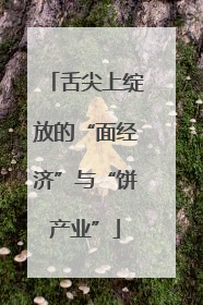 舌尖上绽放的“面经济”与“饼产业”