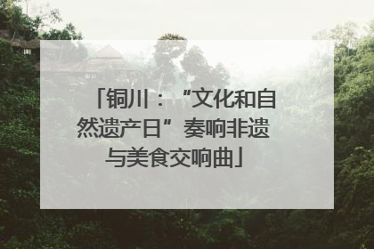 铜川：“文化和自然遗产日”奏响非遗与美食交响曲