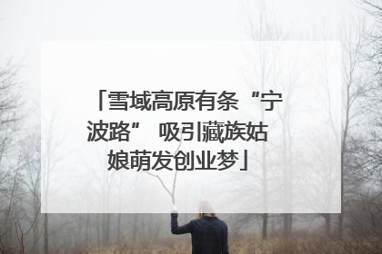 雪域高原有条“宁波路” 吸引藏族姑娘萌发创业梦
