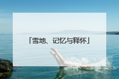 雪地、记忆与释怀
