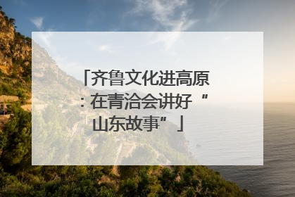 齐鲁文化进高原：在青洽会讲好“山东故事”