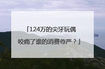 124万的尖牙玩偶 咬痛了谁的消费尊严？