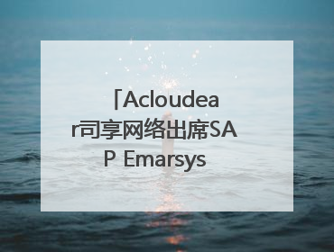 Acloudear司享网络出席SAP Emarsys峰会：破解流量困局，驱动精准增长