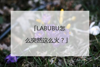 LABUBU怎么突然这么火？
